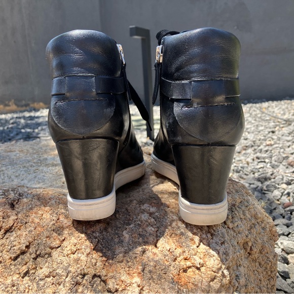 Lines Paulo wedge lace-up boots - Picture 9 of 11